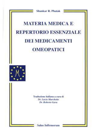 copertina del libro Materia medica e repertorio essenziale dei medicamenti omeopatici di Shankar R. Phatak