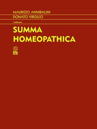 copertina del libro Summa Homeopathica di Maurizio Annibalini
