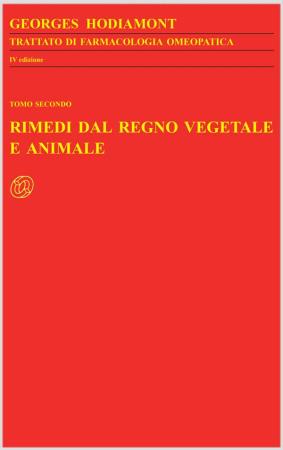 copertina del libro Rimedi dal regno vegetale e animale di Georges Hodiamont