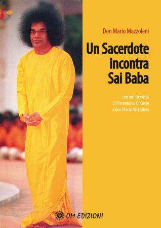 copertina del libro Un Sacerdote incontra Sai Baba di Don Mario Mazzoleni