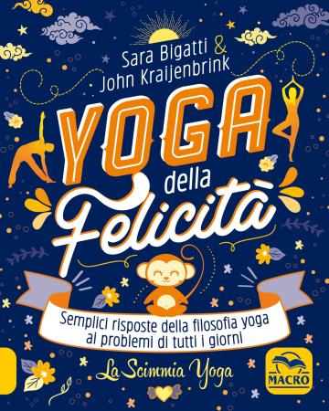 copertina del libro Yoga della felicità di Sara Bigatti