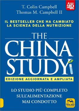 copertina del libro China Study 4D - Edizione Aggiornata e Ampliata di T. Colin Campbell