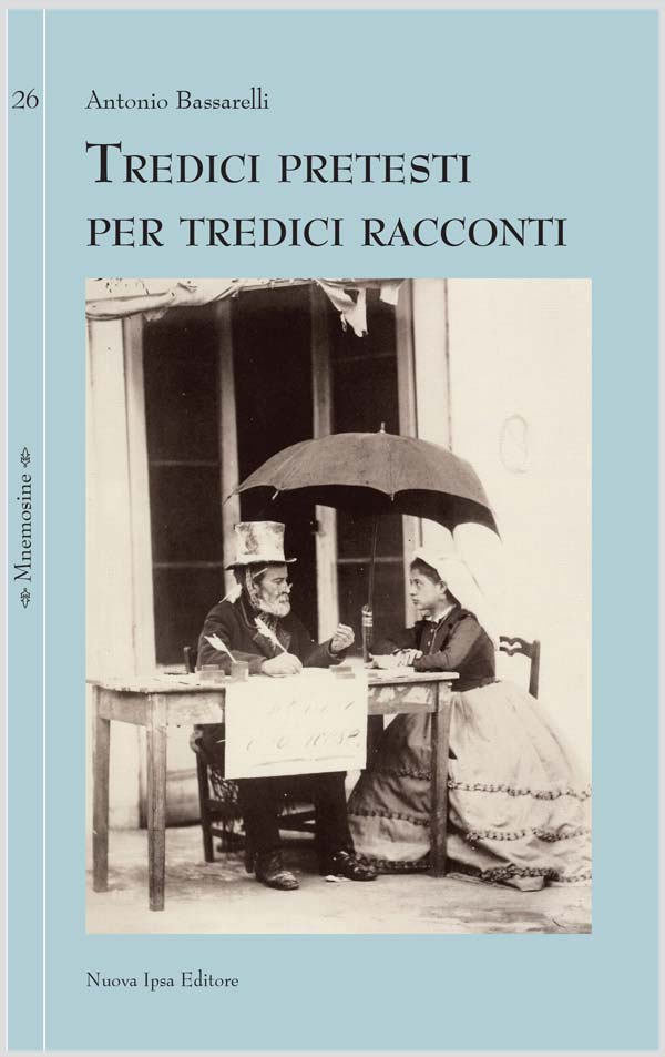 copertina del libro Tredici pretesti per tredici racconti di Antonio Bassarelli